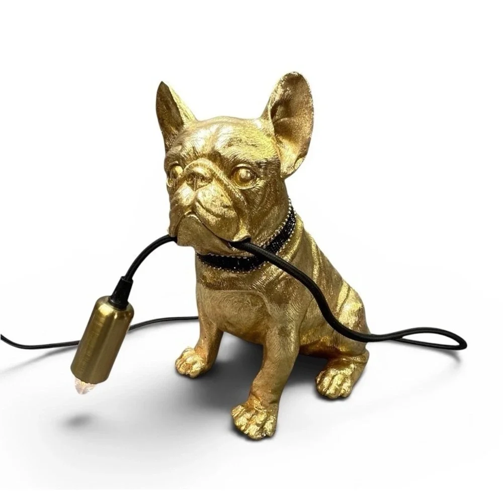 New Frenchie French Bull Dog Table Lamp Decor